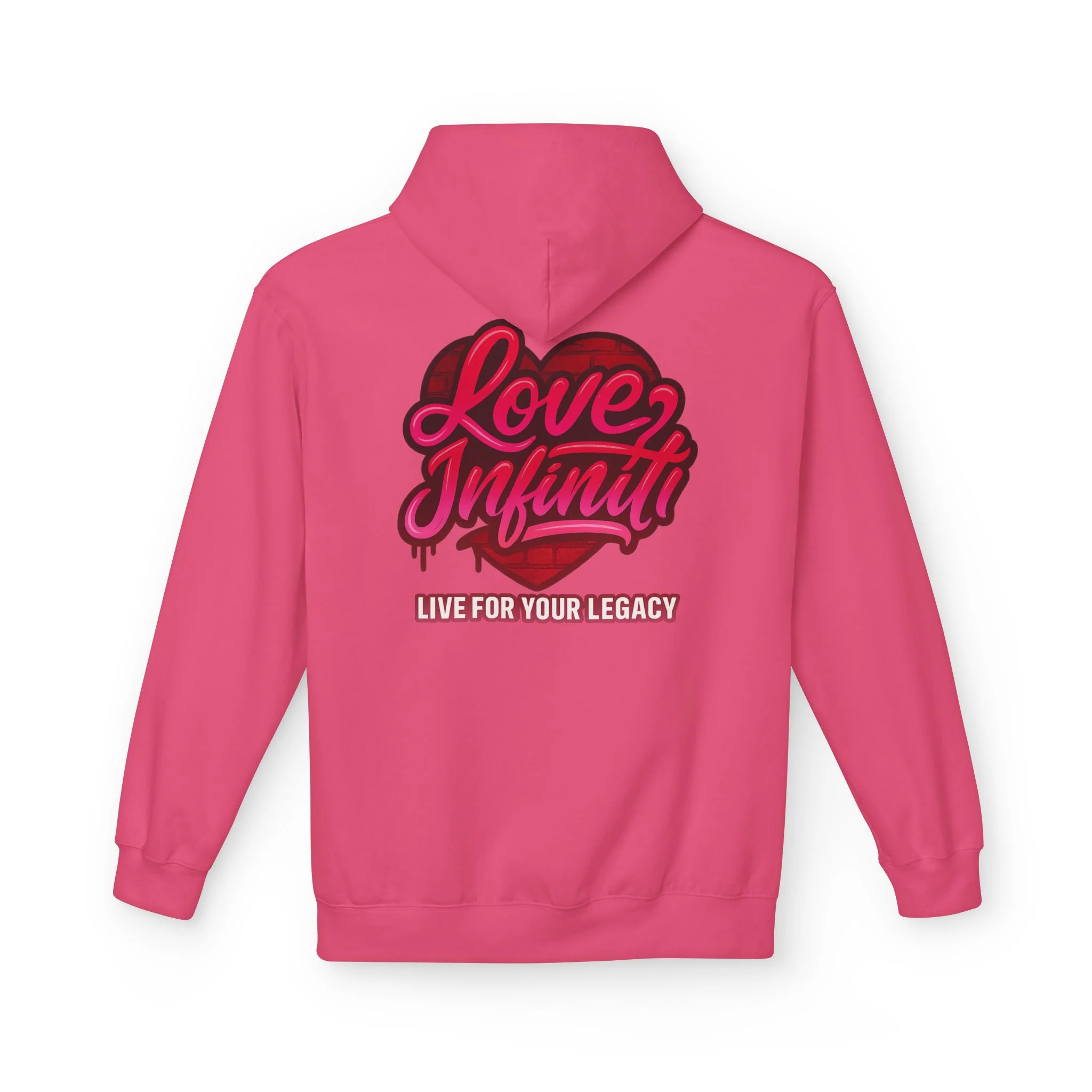 Infiniti Street Vibes Hoodie - S / Pink Lemonade — Mens Hoodies