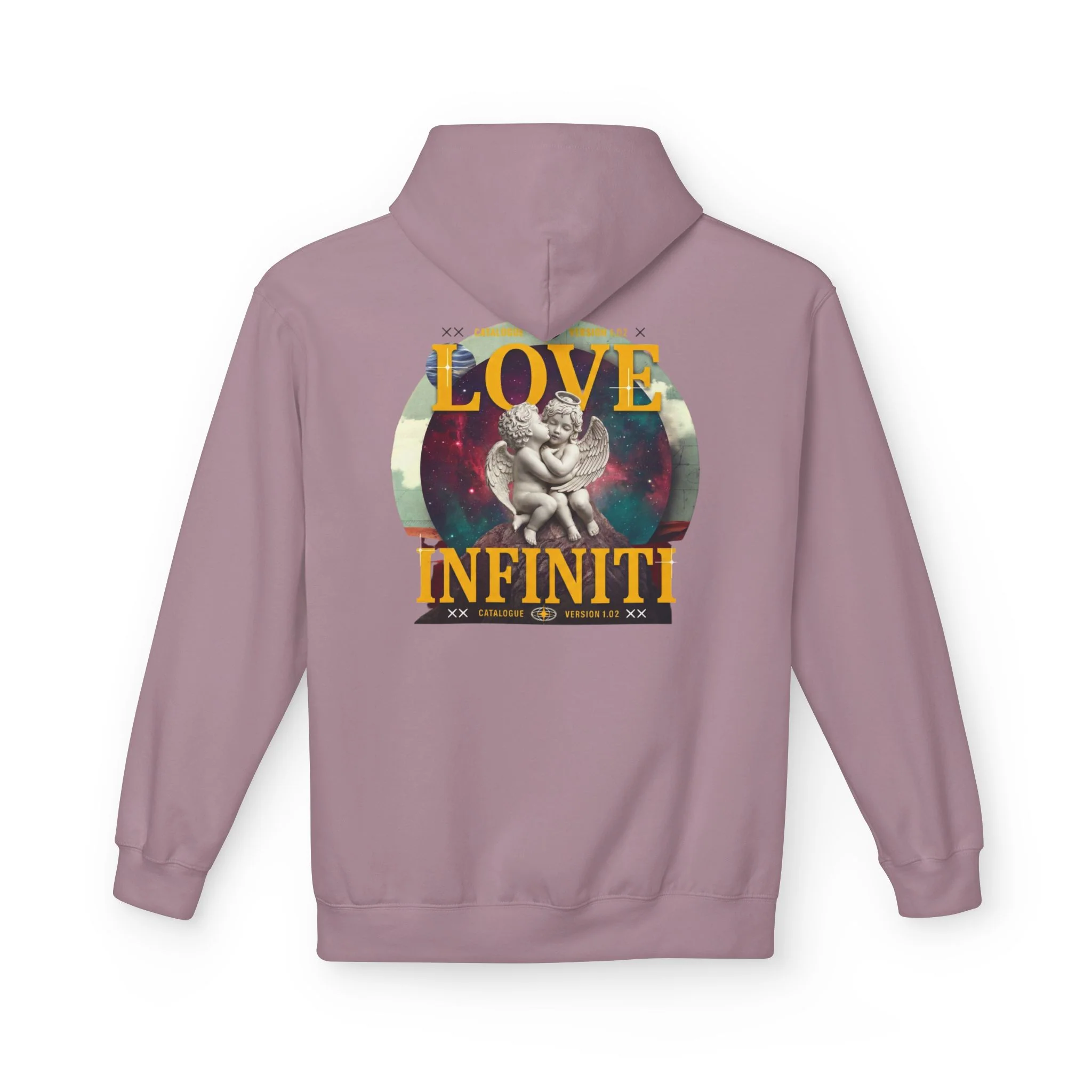 Hoodie Unisexe Couples Infiniti - Amour Céleste — Sweats à capuche pour hommes