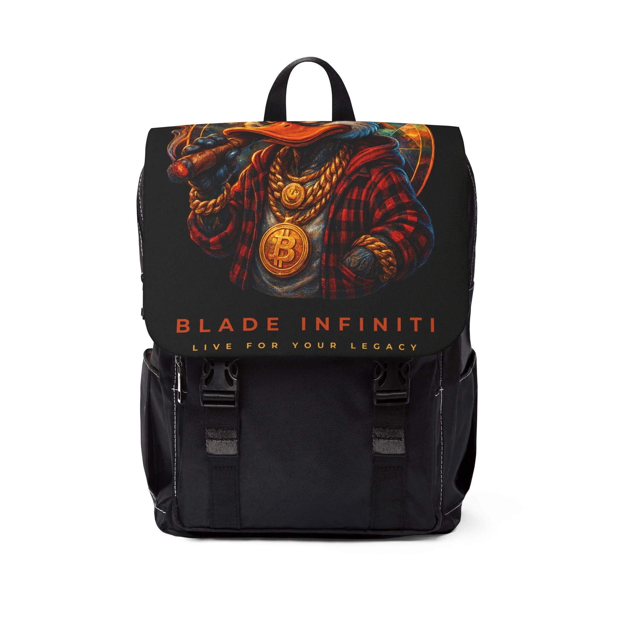 Sac à dos épaule Weed/Pot Galactic Duck - Taille unique — Sacs à dos décontractés