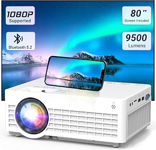 Mini Projector 1080P Portable with Bluetooth & Screen — Portable Projector