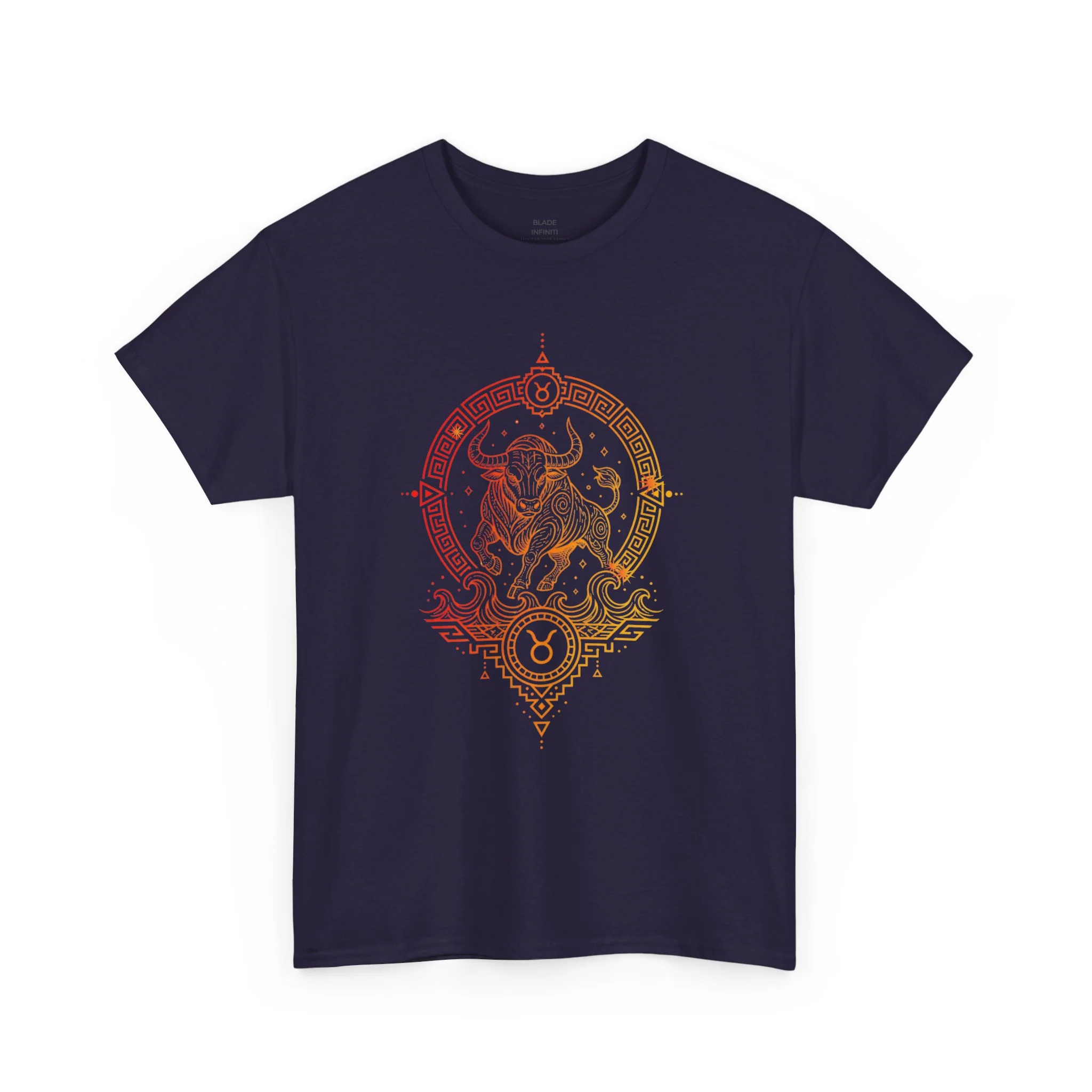 T-shirt Zodiacal Taureau - Blackberry
