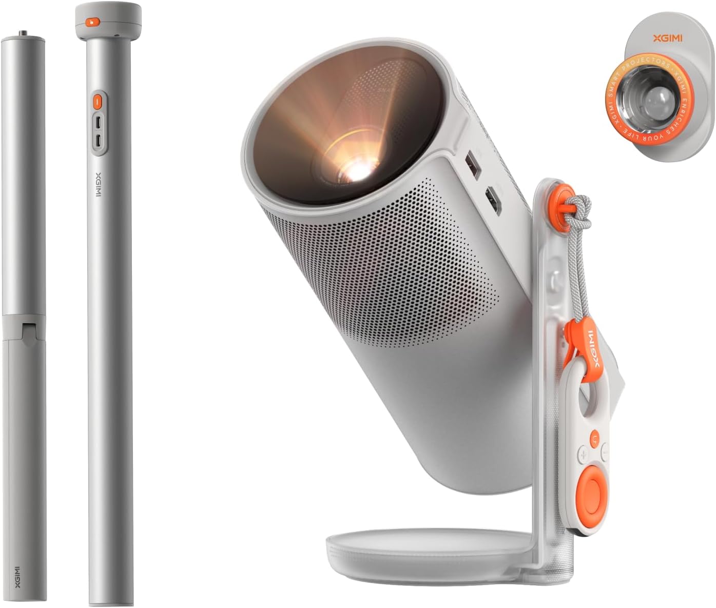 XGIMI MoGo 4 Portable Projector with PowerBase Stand — Portable Projector
