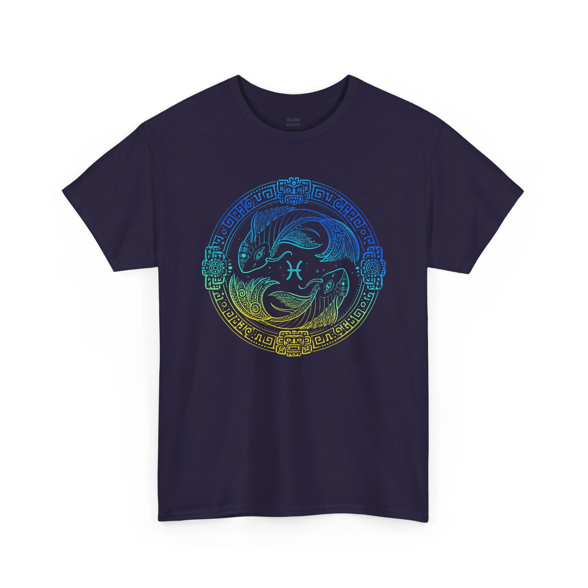 T-shirt Zodiaque Poissons - Blackberry