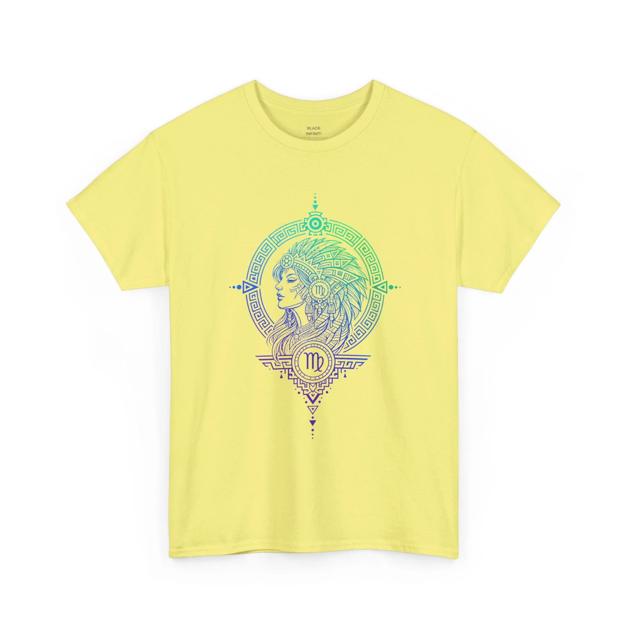 Virgo Zodiac T-Shirt - Cornsilk