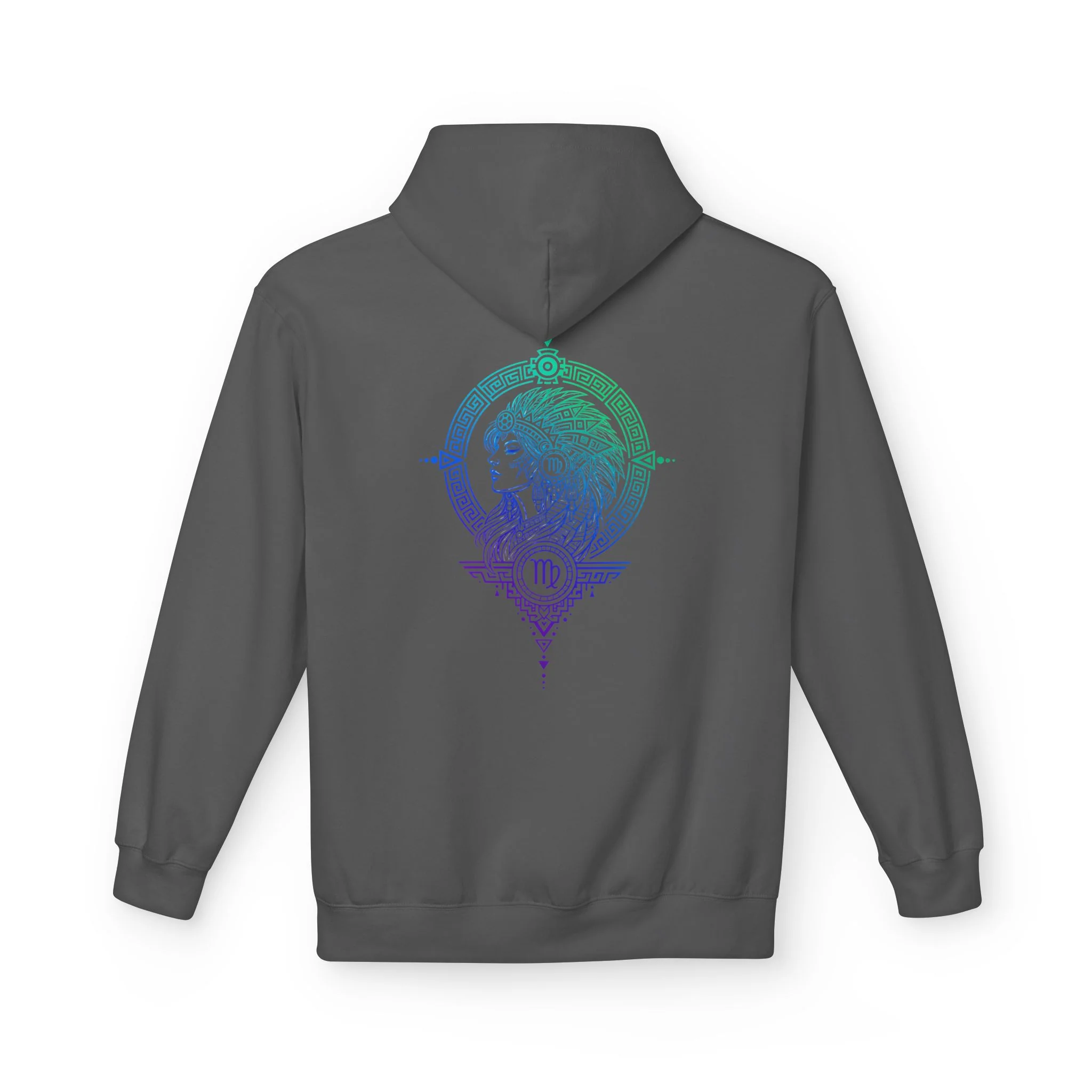 Hoodie du Zodiac Vierge - Charbon — Sweats à capuche pour hommes