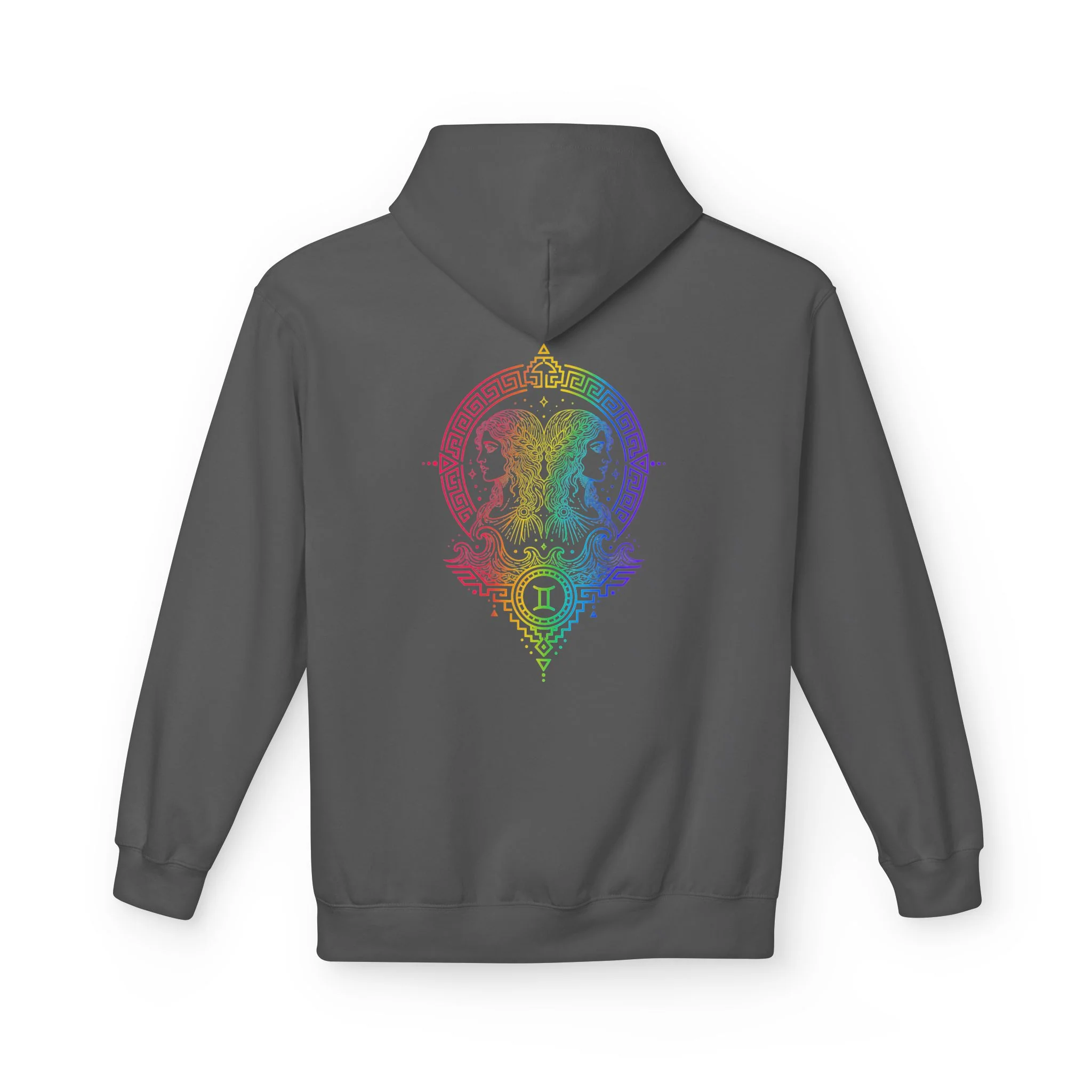 Hoodie Zodiacal Gémeaux - Charcoal — Sweats à capuche pour hommes