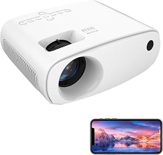 Mini projecteur 1080P Full HD WiFi Bluetooth — Projecteur portatif
