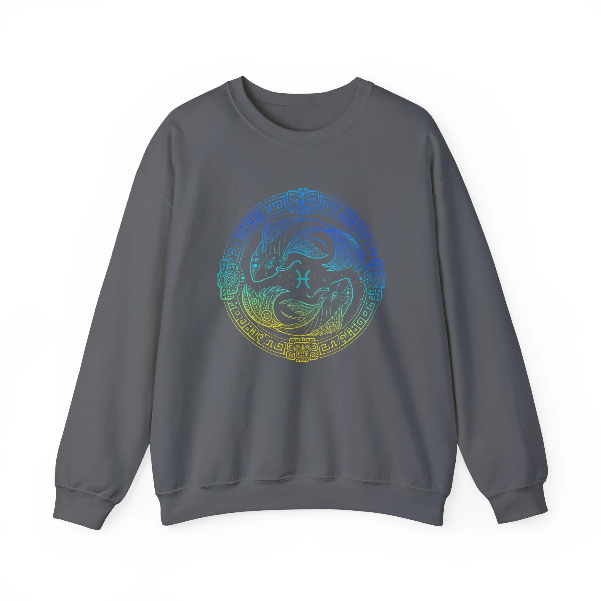 Pisces Zodiac Unisex Sweater - Charcoal — Womens Sweaters