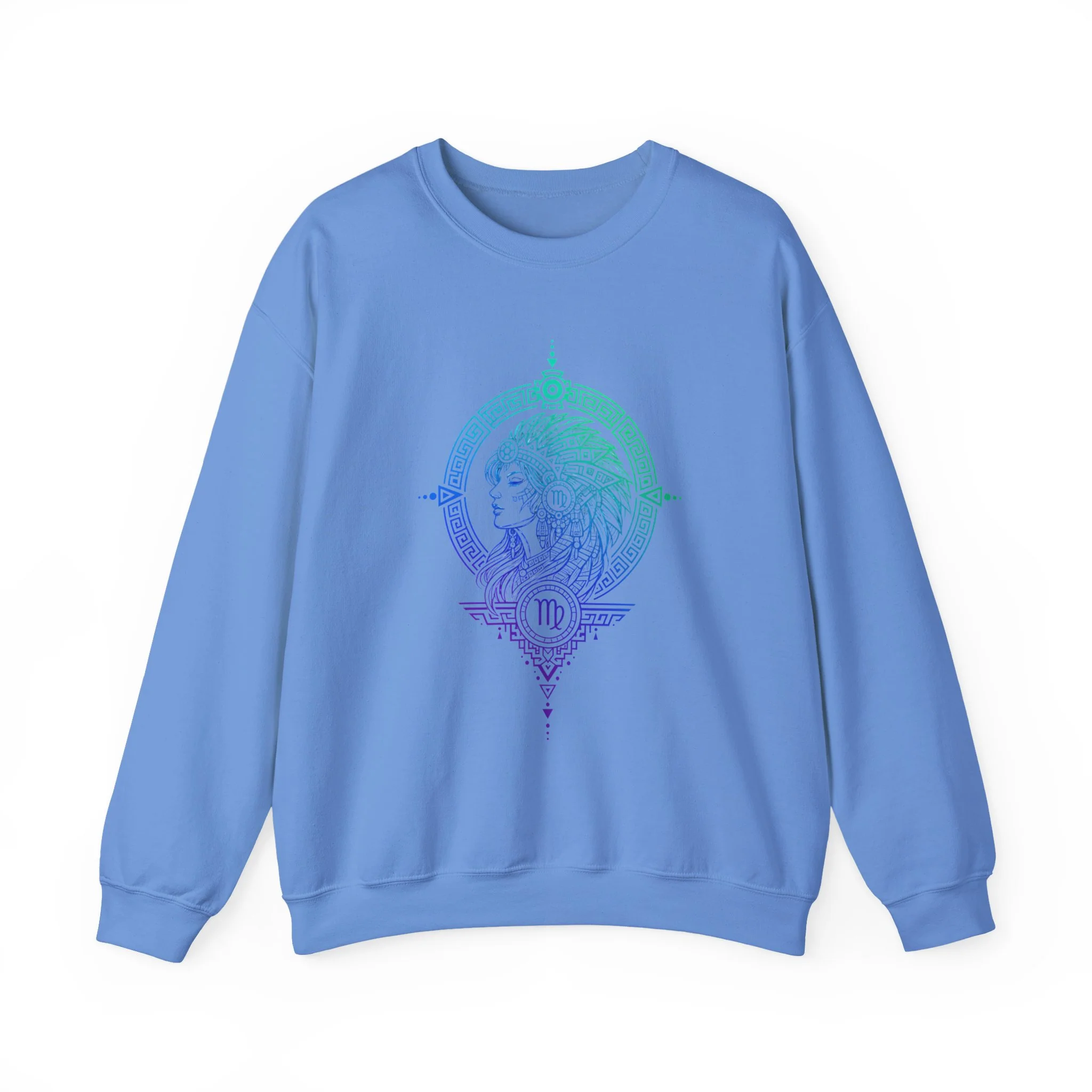 Chandail unisexe Virgo Zodiac - Bleu Caroline