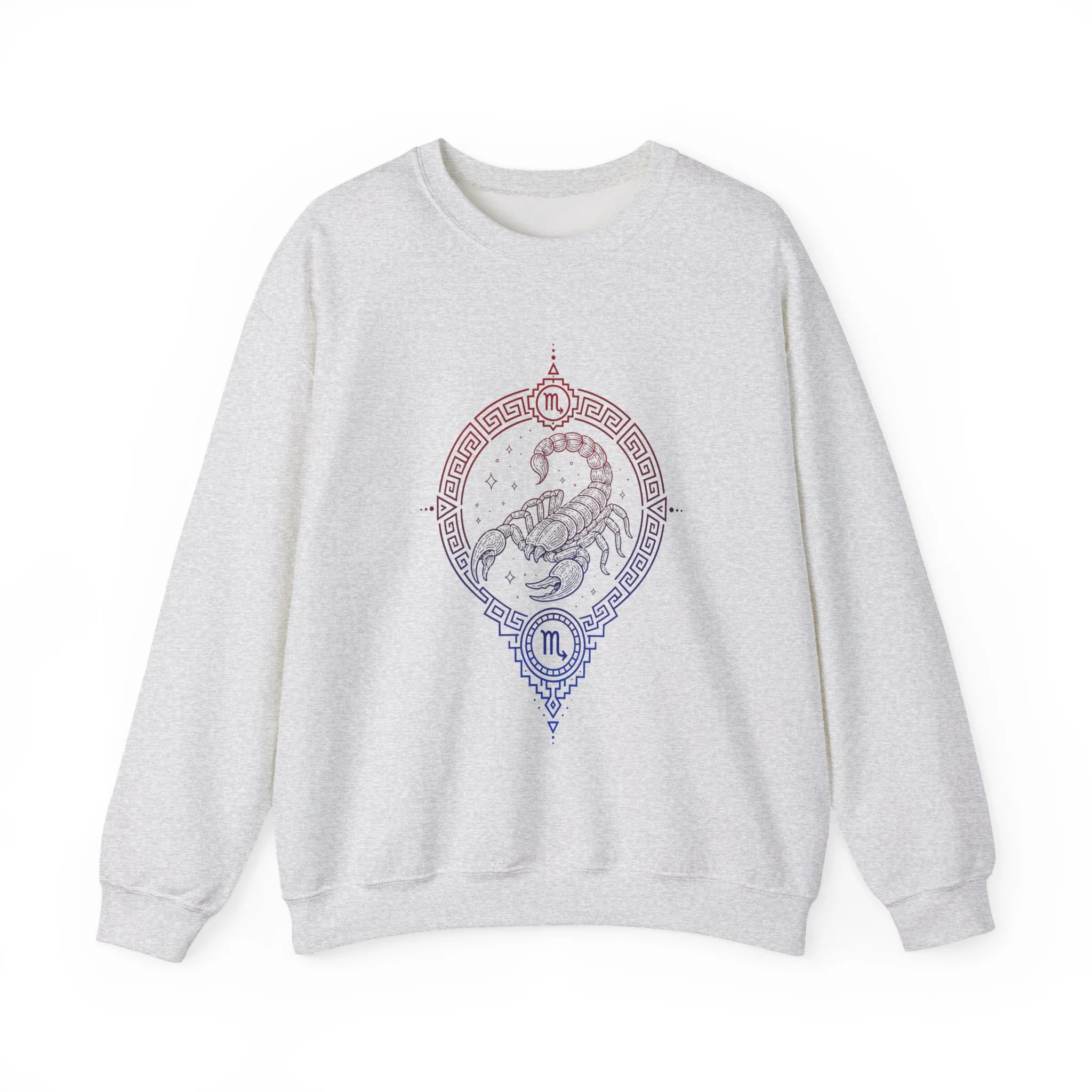 Chandail Unisexe Zodiac Scorpion - Bleu Carolina — Chandails pour femmes