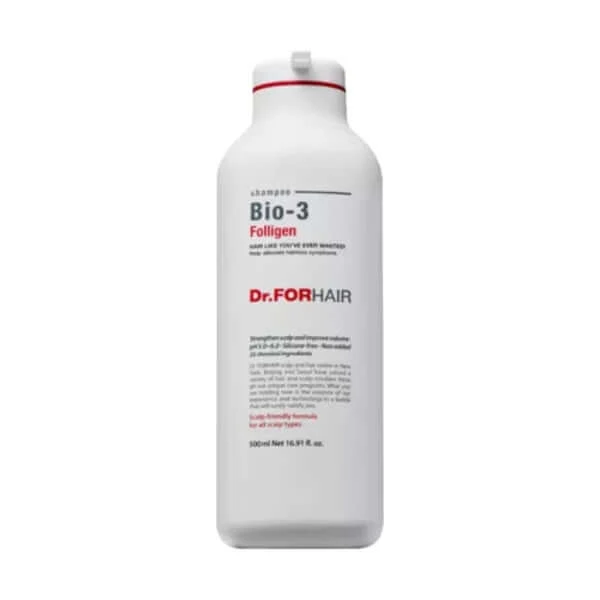 Shampoing Dr.FORHAIR Folligen Bio-3 pour cuir chevelu mixte - 500ml — Outils de coiffure