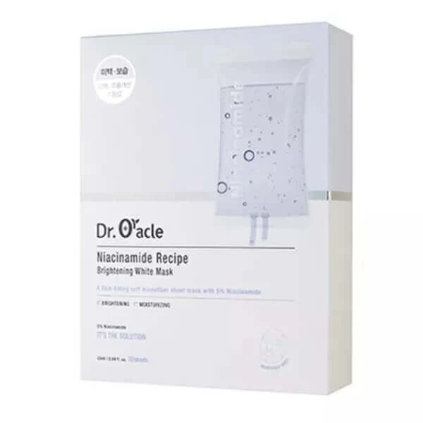 Masque Éclaircissant à la Niacinamide Dr.Oracle - 10pcs — Appareils de soins de la peau