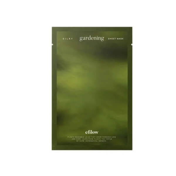 Masques en Tissu Silky Gardening efilow - 10 Pièces — Appareils de soins de la peau