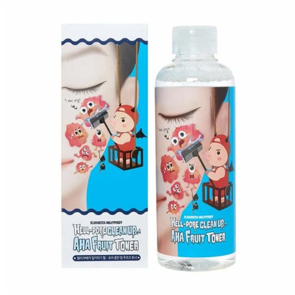 Elizavecca Hell Pore Clean Up AHA Fruit Toner - 200ml — Appareils de soins de la peau
