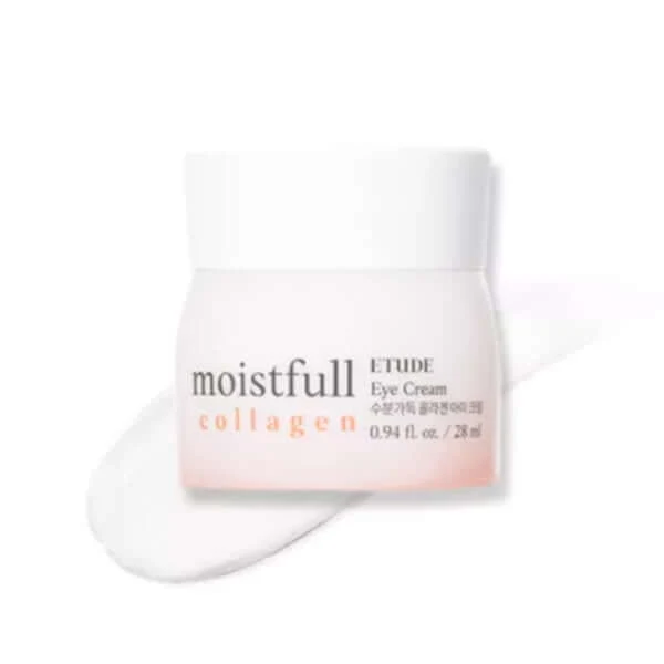 Crème Contour des Yeux Moistfull Collagen ETUDE 28ml — Appareils de soins de la peau