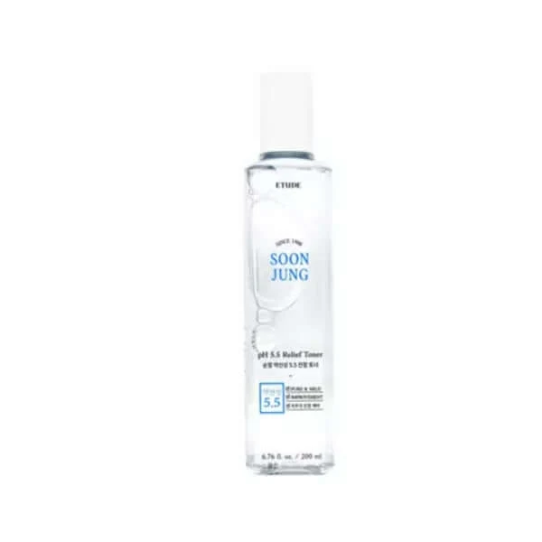 Toner apaisant PH 5.5 ETUDE Soon Jung - 200ml