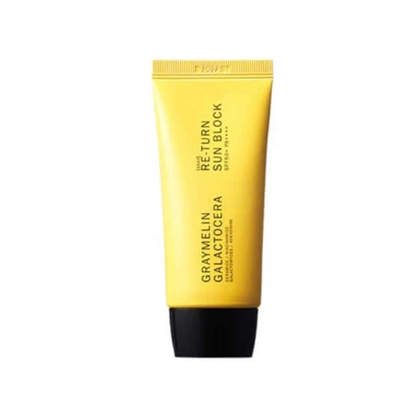 Graymelin Galactocera Re-turn Sun Block - 50ml SPF50+ PA++++ — Appareils de soins de la peau