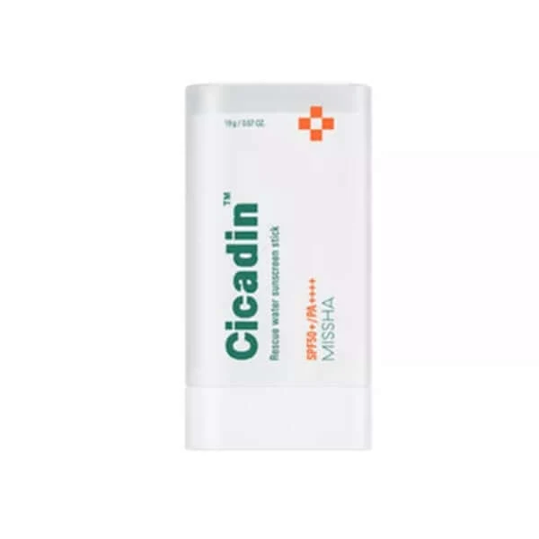 Bâton de soleil Cicadin Rescue Water - 19g SPF50+ PA++++ — Appareils de soins de la peau