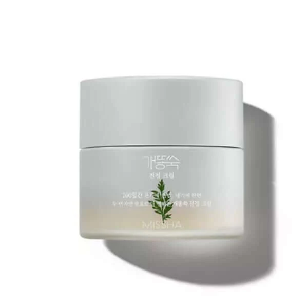 Crème hydratante apaisante Artemisia de MISSHA 50ml — Appareils de soins de la peau