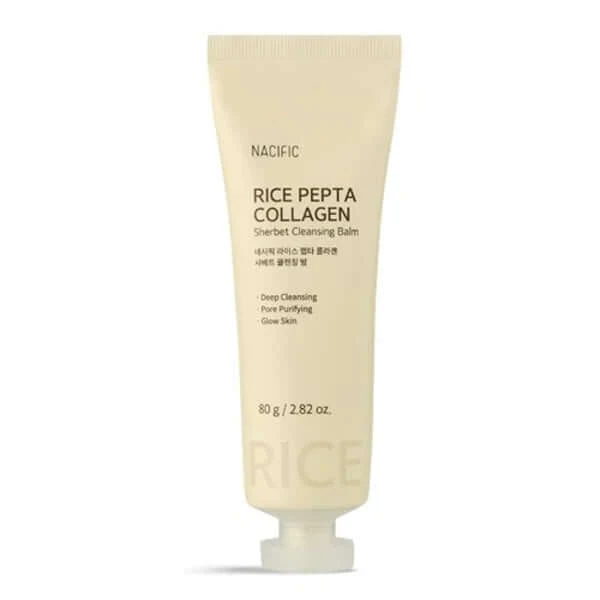 Baume nettoyant NACIFIC Rice Pepta Collagen Sherbet - 80g — Nettoyants visage