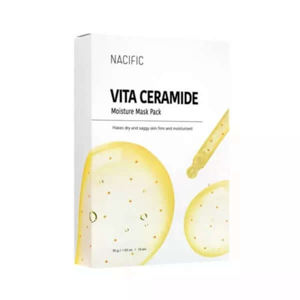 Masque Hydratant NACIFIC Vita Ceramide - 10 Pièces — Appareils de soins de la peau