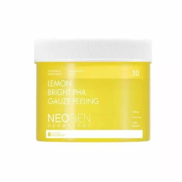 NEOGEN Lemon Bright PHA Gauze Peeling - 190ml (30pcs) — Appareils de soins de la peau