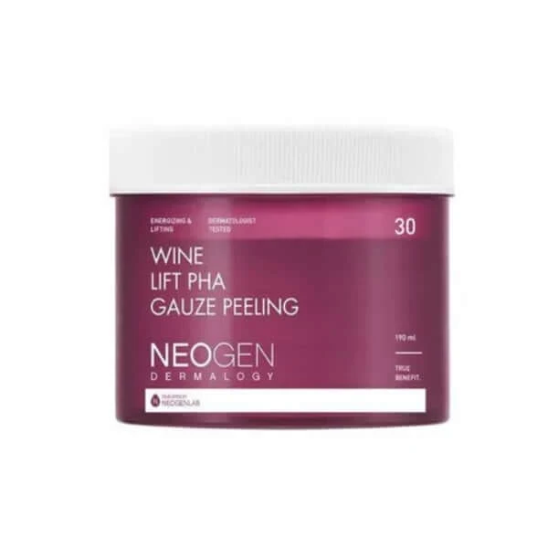NEOGEN Wine Lift PHA Gauze Peeling - 190ml (30 pads) — Skincare Devices
