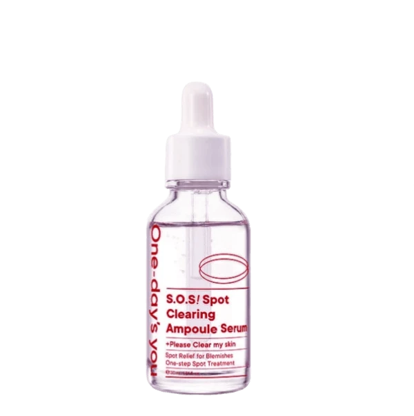 Sérum ampoule S.O.S. pour élimination des taches One-Day's You 30ml — Appareils de soins de la peau
