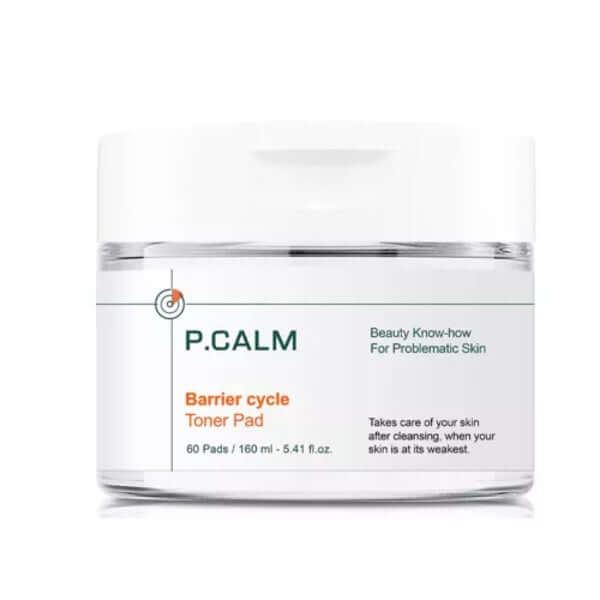P.CALM Barrier Cycle Toner Pad - 160ml, 60 Pads