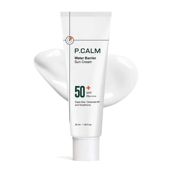 P.CALM Crème Solaire Barrière Hydratante - 50ml SPF 50+ PA++++ — Appareils de soins de la peau