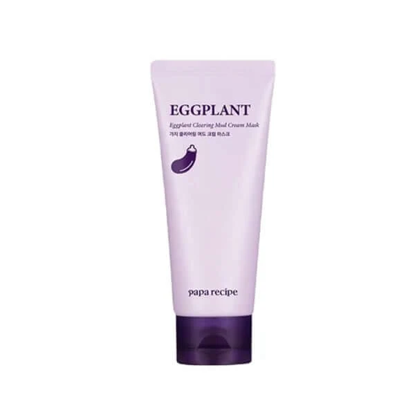 Masque Crème Boue Éclaircissant à l'Aubergine PAPA RECIPE - 100ml — Appareils de soins de la peau