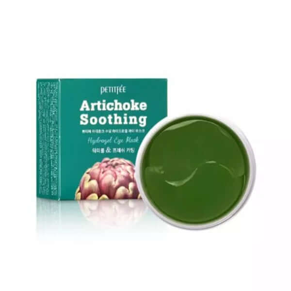PETITFEE Artichoke Soothing Hydrogel Eye Mask - 60 Pieces — Skincare Devices