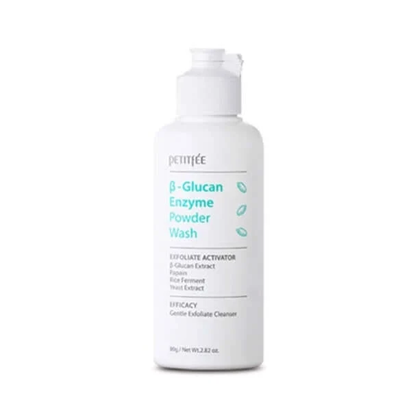PETITFEE Beta Glucan Enzyme Powder Wash - 80g — Facial Cleanser