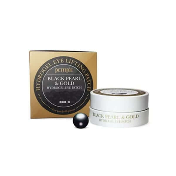 PETITFEE Black Pearl & Gold Hydrogel Eye Patch - 60 Pieces — Skincare Devices