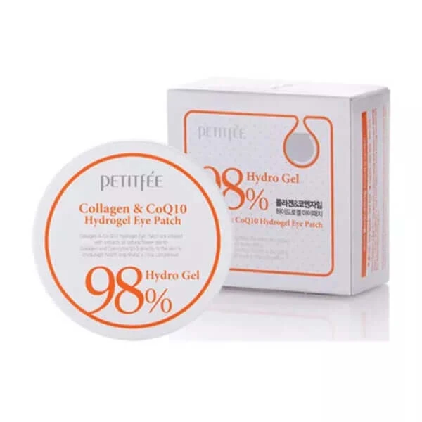 PETITFEE Collagen & Co Q10 Hydrogel Eye Patch - 60 Patches — Skincare Devices