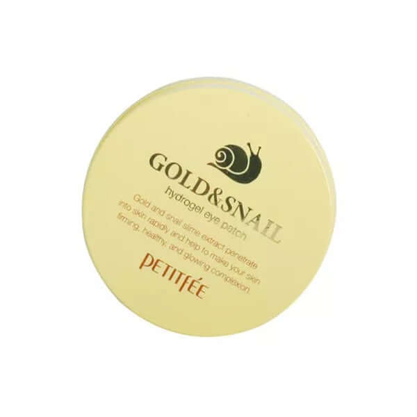 PETITFEE Gold & Snail Hydrogel Eye Patch - 60 Pcs