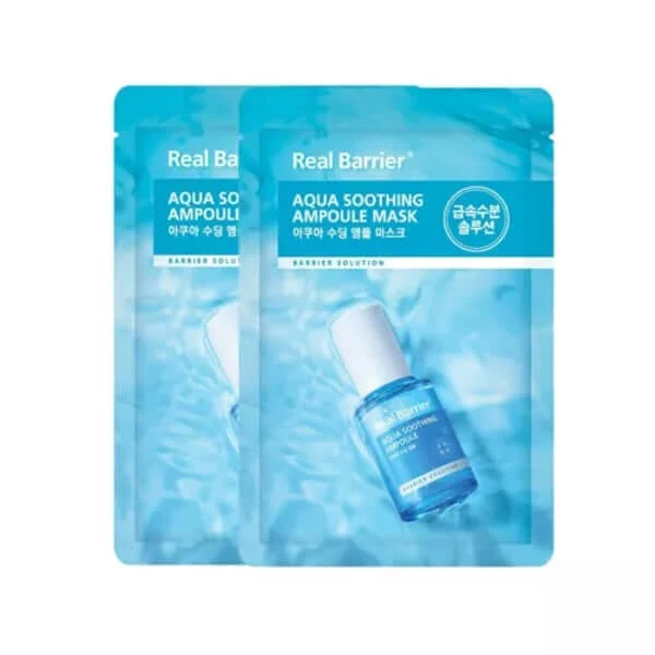 Masque Ampoule Apaisant Aqua RealBarrier - 10 unités — Appareils de soins de la peau