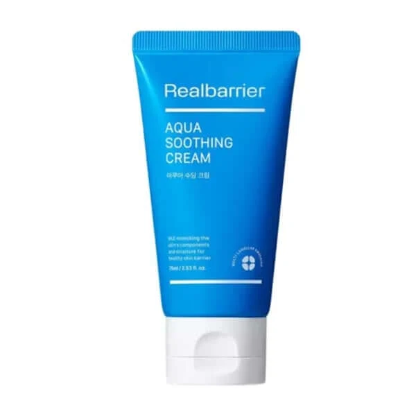 Crème Apaisante Aqua RealBarrier - 75ml pour Peau Sensible — Appareils de soins de la peau