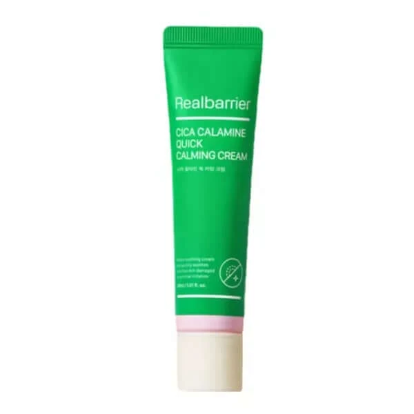 Crème apaisante rapide Cica Calamine RealBarrier - 30 ml — Appareils de soins de la peau
