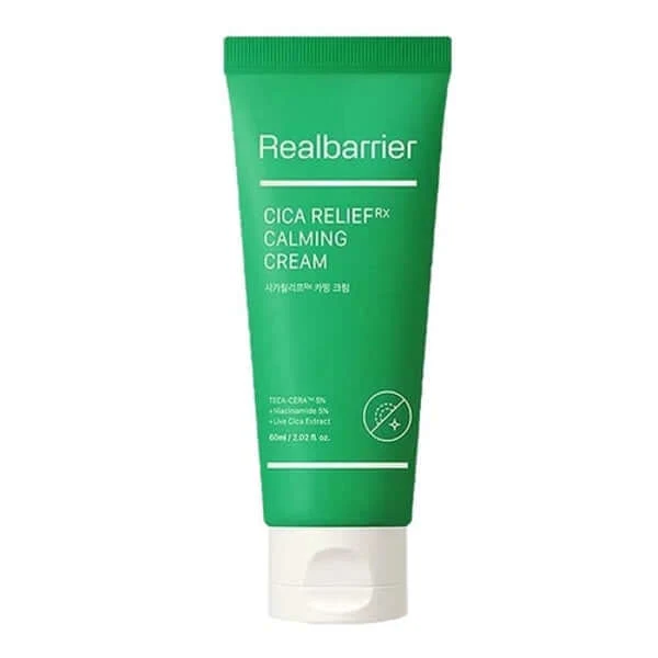 Crème apaisante Cica Relief RX de RealBarrier 60ml — Appareils de soins de la peau