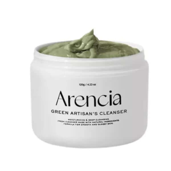 Nettoyant Artisanal Vert ARENCIA - 120g — Nettoyants visage