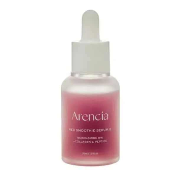 Sérum Red Smoothie 8 d'ARENCIA - 30ml avec Niacinamide et extrait de cynorrhodon — Appareils de soins de la peau