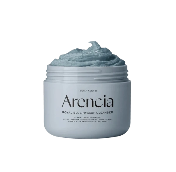 Nettoyant Hysope Bleu Royal ARENCIA - 120g — Nettoyants visage