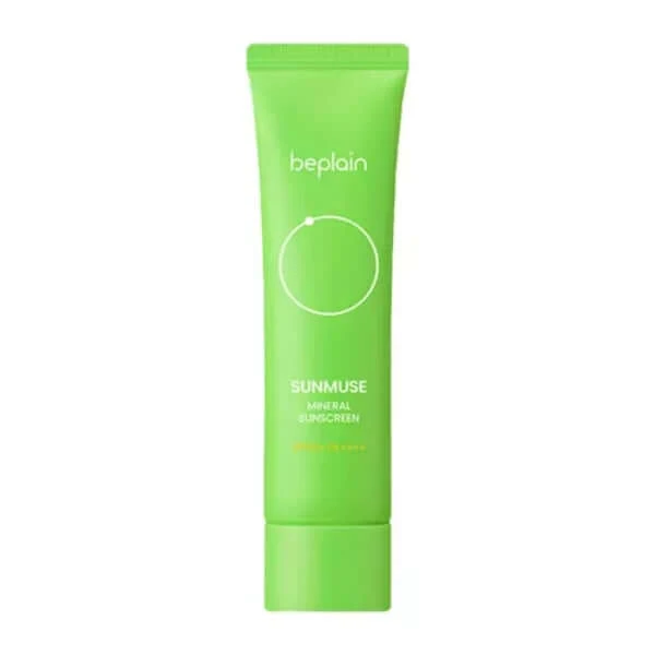 beplain Sunmuse Écran Solaire Minéral - 50ml SPF50+ PA++++ — Appareils de soins de la peau