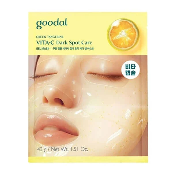GOODAL Masque Gel Soin Taches Sombres Vita C Tangerine Verte - 5pcs — Appareils de soins de la peau