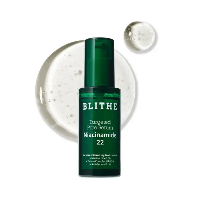 Sérum ciblé pour les pores Blithe avec 22 % de Niacinamide 30ml — Appareils de soins de la peau
