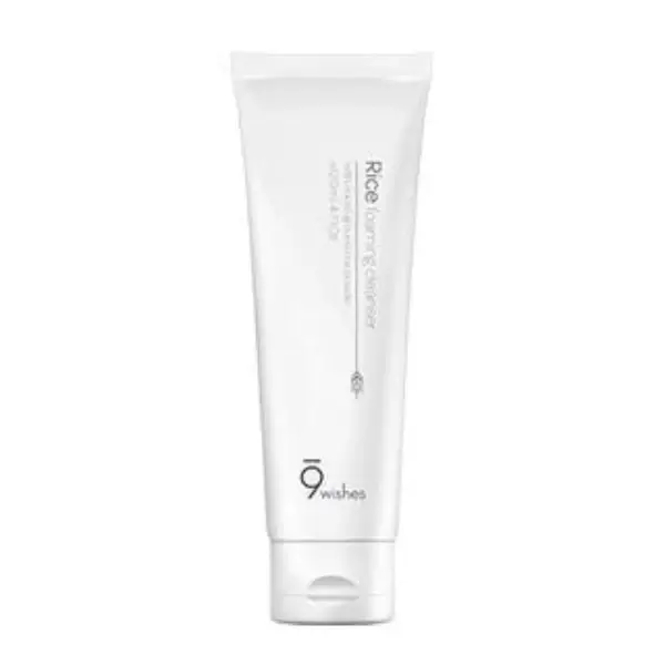 9wishes Rice Foaming Cleanser 120ml for Gentle Exfoliation