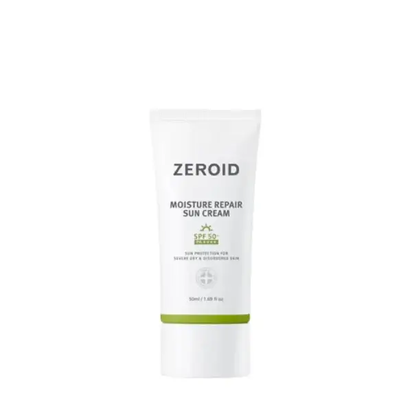 Crème solaire réparatrice hydratante ZEROID 50mL SPF50+ PA++++ — Appareils de soins de la peau