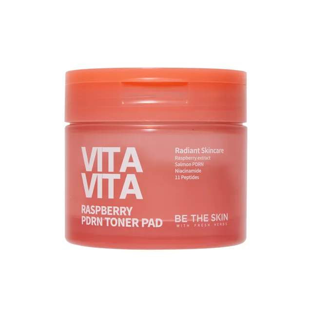 be the skin Vitavita Raspberry Pdrn Toner Pad 60 Count — Skincare Devices