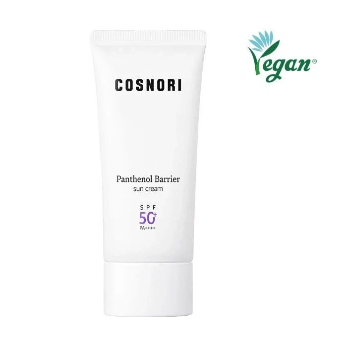 Crème Solaire Barrière Panthénol COSNORI 50mL SPF50+ PA++++ — Appareils de soins de la peau